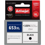 Tusze zamienniki - ActiveJet Tusz AH-653BRX do drukarek HP Zamiennik HP 653XL 3YM75AE Premium 720 stron czarny - miniaturka - grafika 1
