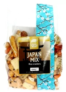 Golden Turtle Krakersy ryżowe Japan Mix marki Golden Turtle 150g - Kuchnie świata - miniaturka - grafika 1
