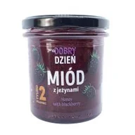 Miód - Pszczelarz Kozacki Miód z jeżyną "Na dobry dzień" Pszczelarz Kozacki, 375g 5907675805594 - miniaturka - grafika 1