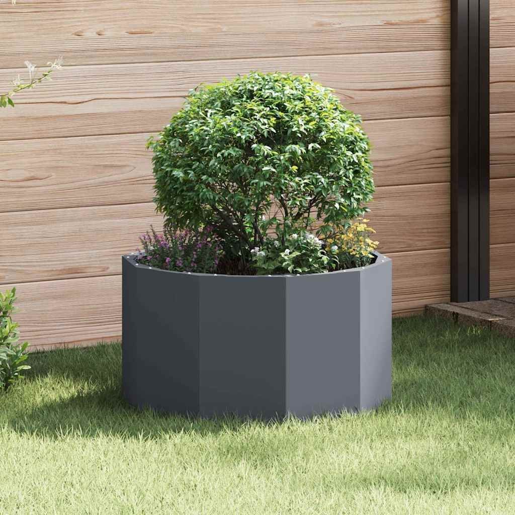 vidaXL Donica Antracyt 60 x 60 x 35 cm Stal
