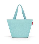 Torebki damskie - reisenthel shopper XL twist ocean – szeroka torba na zakupy i stylowa torebka w jednym – wykonana z wodoodpornego materiału, Twist Ocean, XL, Użytkowy - miniaturka - grafika 1
