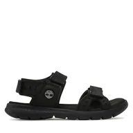 Sandały męskie - Sandały Timberland Governor's Island 3 Strap TB0A1QYZ001 Czarny - miniaturka - grafika 1
