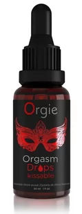 Orgie Orgasm Drops Kissable 30ml - Lubrykanty - miniaturka - grafika 1