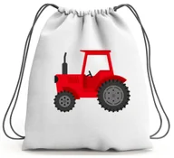 Torby szkolne - PLECAK WOREK TRAKTORY SZKOLNY NA BUTY WF OBUWIE - miniaturka - grafika 1