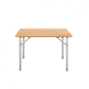 KingCamp KING Camp 4-flaten bambus składany stół kempingowy Przenośny z możliwością regulacji wysokości do piknik Camping przydomowej impreza 65 × 50 × 43 ~ 65 cm 6927194734754 - Meble turystyczne - miniaturka - grafika 1