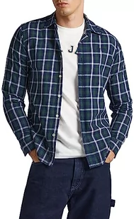 Pepe Jeans Koszulka męska Clems, Zielony (bluszcz), XS - Koszulki męskie - miniaturka - grafika 1