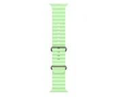 Akcesoria do smartwatchy - Apple Pasek Ocean 49 mm neonowy zielony + tytan naturalny - miniaturka - grafika 1