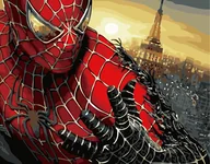 Malowanie po numerach - Hobby-maniak.pl Malowanie po numerach - Spiderman 40x50cm - miniaturka - grafika 1