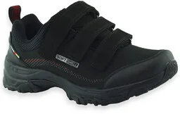 Buty sportowe młodzieżowe SoftShell American Club WT52/22 czarno czerwone - Buty dla chłopców - miniaturka - grafika 1