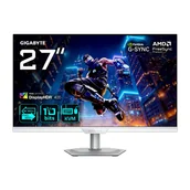 Monitory - GIGABYTE M27UP ICE (27") 3840x2160 4K Ultra HD LED Biały M27UP ICE EK - miniaturka - grafika 1