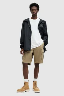 AllSaints szorty bawełniane SLANE SHORT kolor beżowy MT501Z - Spodenki męskie - miniaturka - grafika 1