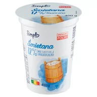 Śmietana - Simpl Śmietana 12 % 400 g - miniaturka - grafika 1