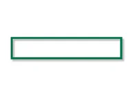 Systemy ekspozycyjne i znaki informacyjne - Magnetoplan Koszulka magnetyczna 232x52mm ramka zielona 5szt 1131705 - miniaturka - grafika 1
