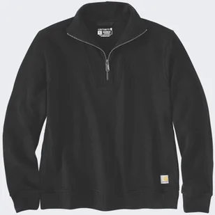 Bluza Carhartt Tencel Fiber HalfZip Black - Bluzy męskie - miniaturka - grafika 1