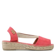 Espadryle damskie - Espadryle Toni Pons Ella Różowy - miniaturka - grafika 1