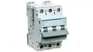 Bezpieczniki elektryczne - Hager Wyłącznik nadprądowy NDN 3P D20 10kA NDN320 - miniaturka - grafika 1