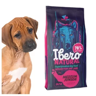 IBERO NATURAL MEDIUM JUNIOR PORK LAMB JAGNIĘCINA 3kg karma sucha - Sucha karma dla psów IBERO NATURAL MEDIUM JUNIOR PORK LAMB JAGNIĘCINA 3kg karma sucha - Sucha karma dla psów - miniaturka - grafika 1