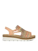 Sandały damskie - Rieker Sandały CEO-V1241-90 Kolorowy - miniaturka - grafika 1