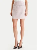 Spódnice - Guess Spódnica mini W6RD56 WJ632 Różowy Regular Fit - miniaturka - grafika 1