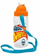 Zabawki kreatywne - Bidon 450 ml Hot Wheels - Kids Euroswan zabawki licencja - miniaturka - grafika 1
