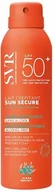 Balsamy i kremy do opalania - SVR SUN SECURE SPF50+ Lait Crépitant Hydratant Invisible Sans Alcool mleczna pianka ochronna, 200ml - miniaturka - grafika 1