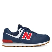 Buty dla chłopców - Sneakersy New Balance GC574NF Granatowy - miniaturka - grafika 1