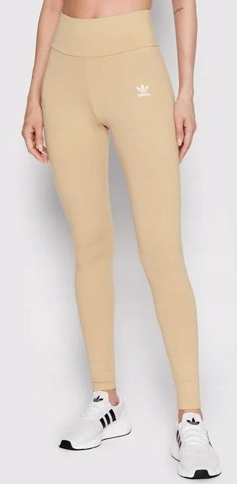 ADIDAS ORIGINALS - LEGINSY DAMSKIE MAGBEI BEIMAG HM1818 beżowe