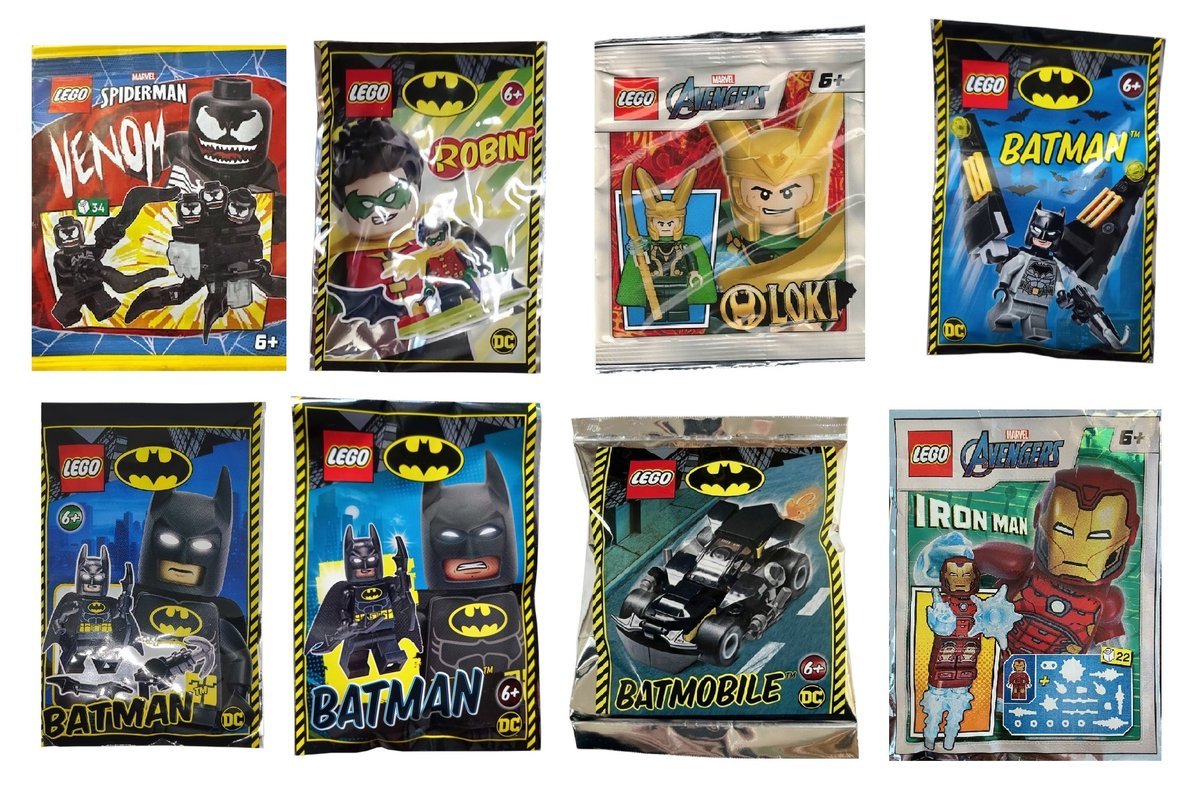 Klocki LEGO Super Heroes - Zestaw 8 Polybag - SH20