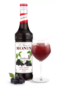 Monin Syrop BLACKBERRY 0,7 L - jeżynowy - Syropy i koncentraty owocowe - miniaturka - grafika 1