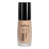 Podkłady do twarzy - IsaDora Wake Up make-up Nr 00 Fair 30ml - miniaturka - grafika 1