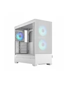 Obudowy komputerowe - Fractal Design Pop Air RGB Kolor: BIAŁY TG Clear Tint, Tower Case (Kolor: BIAŁY) - miniaturka - grafika 1