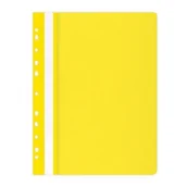 Teczki i skoroszyty - Office products Skoroszyt , PP, A4, miękki, wpinany, żółty 21104121-06 - miniaturka - grafika 1