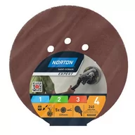 Materiały ścierne - Krążek ścierny 225 mm 8 otworów P240, 5 szt. - miniaturka - grafika 1
