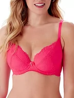 Biustonosze - Gossard Superboost Lace 7711 damski wyściełany biustonosz z fiszbinami, Diva Pink, 70F - miniaturka - grafika 1