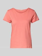 Koszulki i topy damskie - T-shirt o kroju regular fit z czystej bawełny - miniaturka - grafika 1
