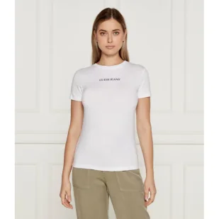 Guess Jeans T-shirt | Slim Fit - Koszulki i topy damskie - miniaturka - grafika 1