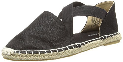 VERO MODA Damskie espadryle Vmlea, czarny - czarny Black - 36 EU