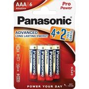 Ładowarki i akumulatory - Panasonic AAA Pro Power 6 szt - miniaturka - grafika 1