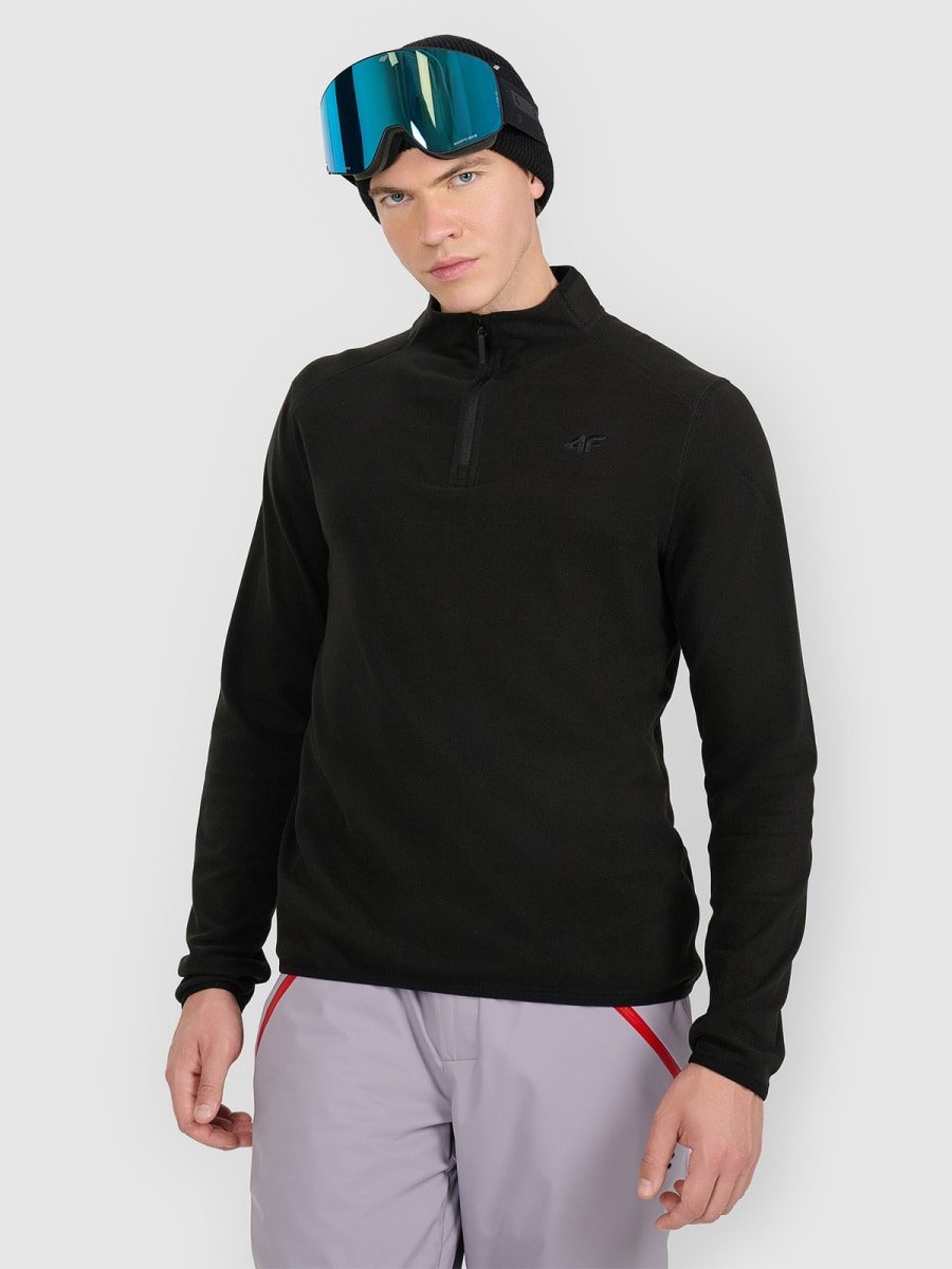 Bielizna termiczna polarowa (góra) męska 4F 4FRAW25UFLEM082-20S Czarny L