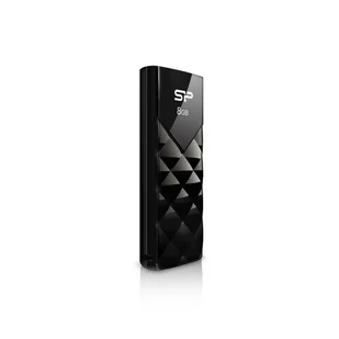 Silicon Power Ultima U03 8GB USB Typu-A 2.0 Czarny SP008GBUF2U03V1K - Pendrive - miniaturka - grafika 1