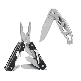 Gerber - Zestaw - Multitool Vise + Nóż składany Mini Paraframe - 1024632 - Noże - miniaturka - grafika 1