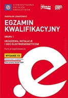 Technika - Egzamin kwalifikacyjny - Grupa 1 Urządzenia, instalacje i sieci elektroenergetyczne. Kurs przygotowawczy, wyd. XII rozszerzone i uzupełnione, stan p.. - miniaturka - grafika 1