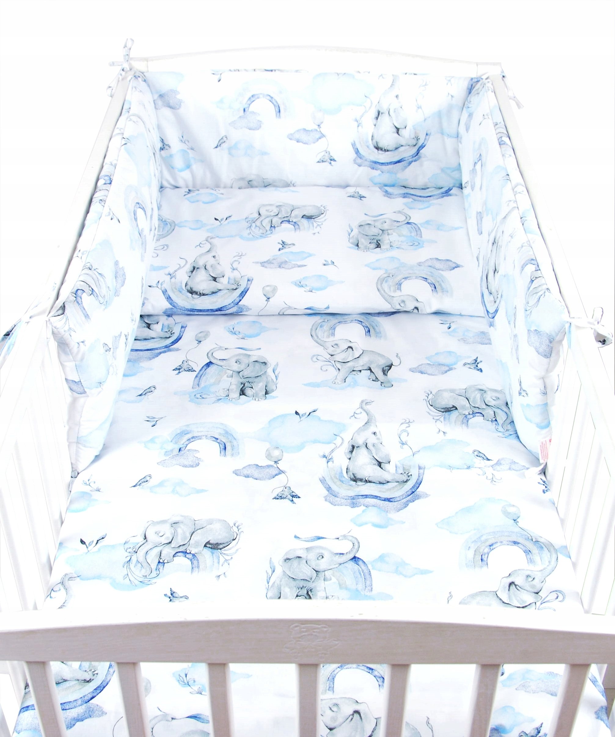BabyLux Pościel Do Łóżeczka 120x60 Dziecięca Niemowlęca 120X90 cm 4EL N126