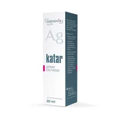 Leki na alergię - Salvum Nanovix Silver Katar spray do nosa 20 ml 9098044 - miniaturka - grafika 1