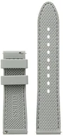 Paski - GUESS Wymienny silikonowy pasek do zegarka 22 mm GUESS 22 mm wymienny silikonowy pasek do zegarka Szary teksturowany - miniaturka - grafika 1