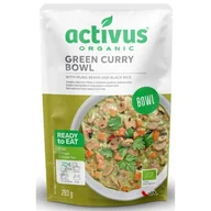 Szybkie dania obiadowe - Danie zielone curry z fasolą mung i czarnym ryżem BEZGL. BIO 283 g - miniaturka - grafika 1