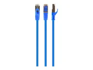 Kable miedziane - GEMBIRD PP6A-LSZHCU-B-5M patchcord RJ45 cat.6A SFTP LSZH 5m niebieski - miniaturka - grafika 1