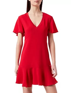 Sukienki - Pepe Jeans Damska sukienka Iria, Czerwony (królewski czerwony), XS - grafika 1