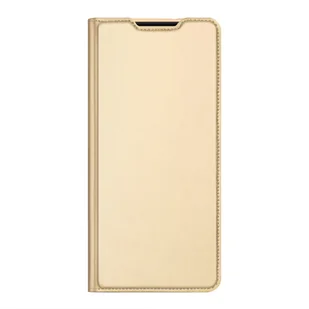 Dux Ducis Skin Pro kabura etui pokrowiec z klapką Samsung Galaxy S22+ (S22 Plus) złoty - Etui i futerały do telefonów - miniaturka - grafika 11