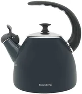Czajniki na gaz - Klausberg Czajnik emaliowany z gwizdkiem 2,8L KB-7404 KB-7404 - miniaturka - grafika 1